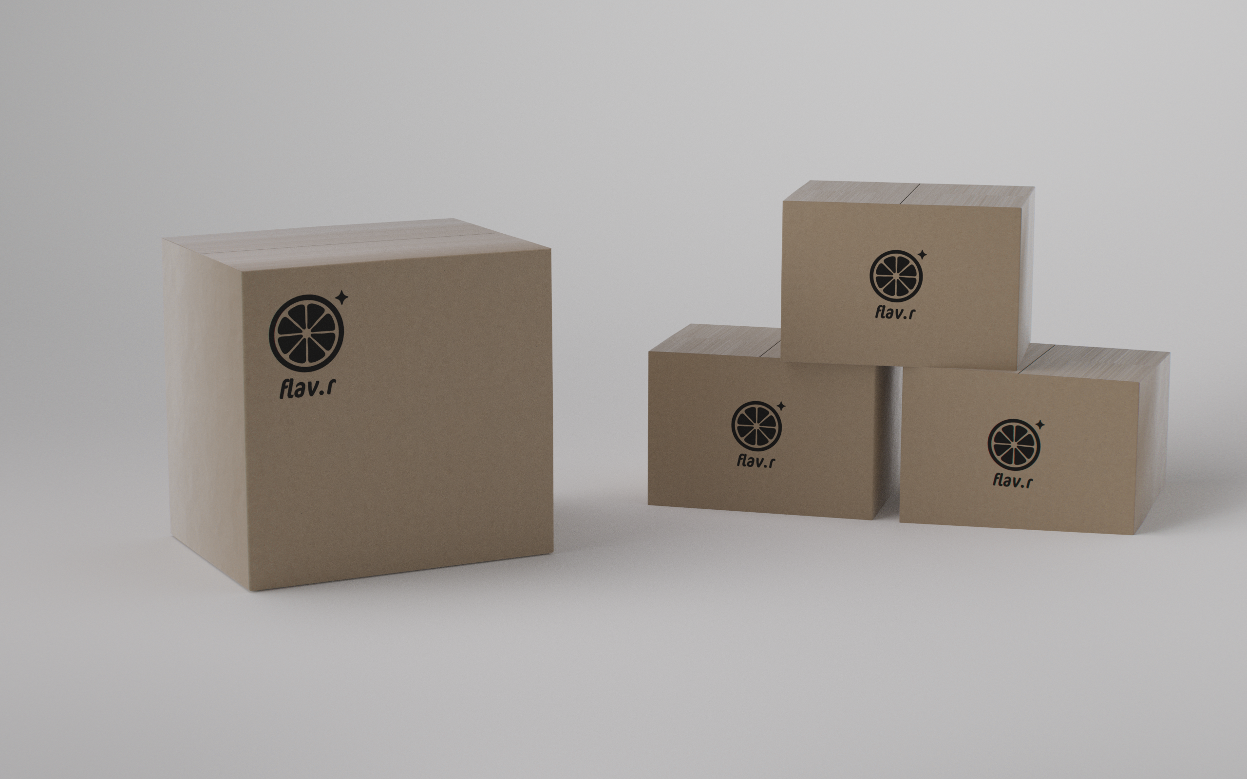 Corrugated Packaging — Display Render